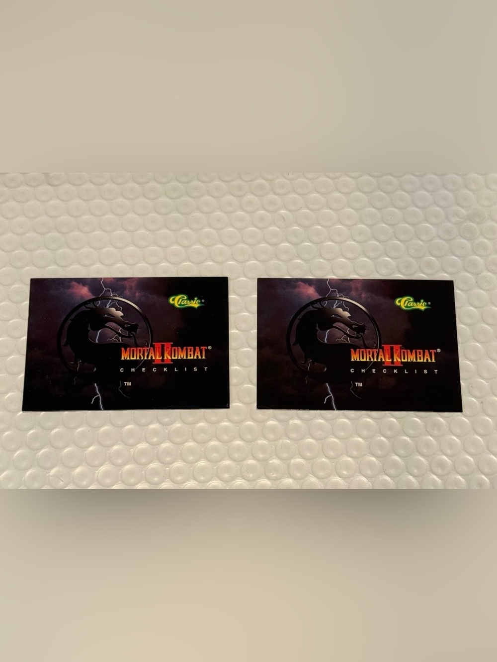 1994 Classic Games Mortal Kombat Il Series 2 Near Complete Base Set 73/80 Cards - Picture 10 of 11